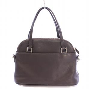 FOXEY 2WAY ハンドバッグ ブラウン