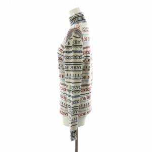 SEE BY CHLOE ニット セーター 長袖 ロゴ ハイネック カシミヤ混 S マルチカラー CHS18WMP06540 /NQ