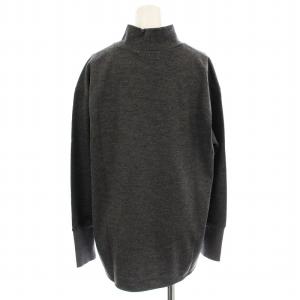 23区 22AW ハイネック スウェット素材 カットソー NW0431 ウール 長袖 38 グレー /G