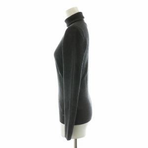 FOXEY ニット セーター タートルネック 40 グレー 27526