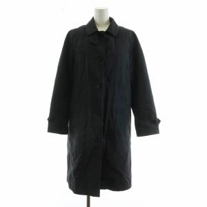 ステンカラーコート アウター ロング 1 ネイビー 595-7210505 /NQ