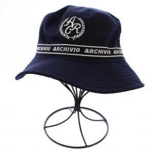 バケットハット 帽子 ロゴ 刺繍 00 ネイビー A450208 /BM