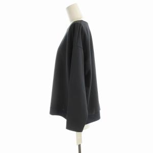 iCB タグ付き Cushy ブラウス 長袖 4 紺 ネイビー BLCYIA0905 /EE