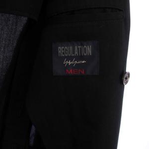 Yohji Yamamoto MEN REGULATION 21SS Dr. JKT Te チェスターコート 1 ブラック