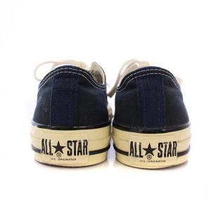 CONVERSE ALL STAR US AGEDCOLORS OX スニーカー シューズ キャンバス US4.5 ネイビー