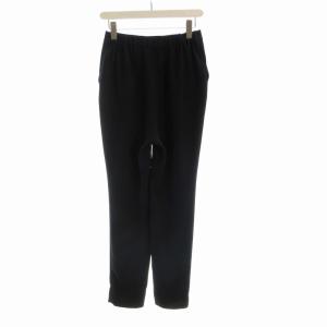 ENFOLD PEツイル ゴムジョッパーズパンツ イージー フルレングス 40 紺 ネイビー 300CA631-3150