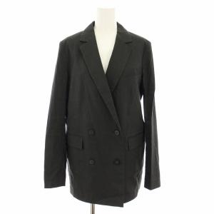 22SS エコクランチウォッシュバンナー ECO CRUNCH WASH BANNER ストレッチリネンダブルテーラードジャケット