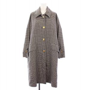 HUMBIE ステンカラーコート 千鳥格子 6 L232MO1132FLAFD