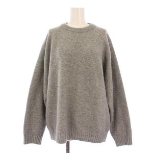 24AW LAMBS WOOL CREWNECK SWEATER ラムズウールクルーネックセーター ニット