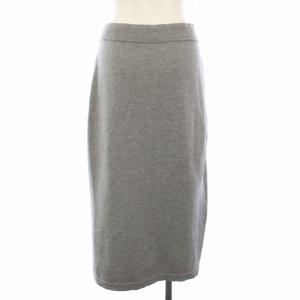 theory luxe 22SS VEGA MARIE ペンシルスカート イージー ロング 38 グレー 03-2107721-035-038