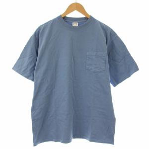 Tシャツ カットソー 半袖 L 水色 /DK