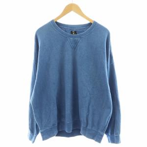 AMPLUS CREW L/S スウェット 2 ライトブルー 0221905010001