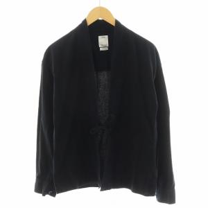 LHAMO SHIRT ジャケット コットン 2 黒 ブラック 0116405011001 /AN47