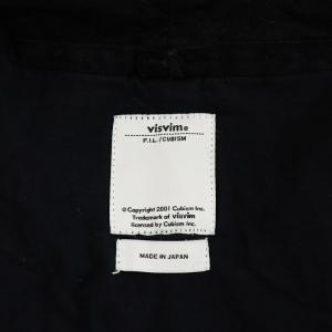 visvim LHAMO SHIRT ジャケット コットン 2 黒 ブラック 0116405011001 /AN47