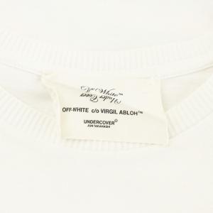 Off-White × アンダーカバー UNDERCOVER 19AW Tシャツ カットソー 半袖 ロゴ りんご ヘビ M