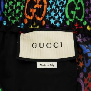 GUCCI 20SS GGサイケデリック ショートパンツ シルク 44 マルチカラー