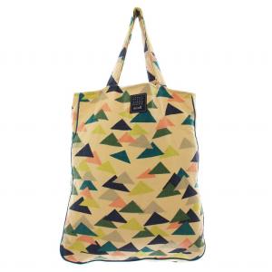 トートバッグ alps パイル素材 幾何学模様 ベージュ /G