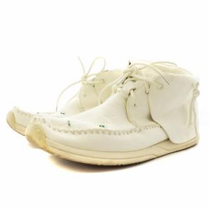 FBT LHAMO モカシン レザー US9 ホワイト