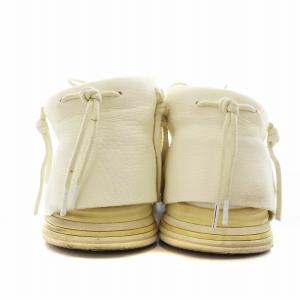 visvim FBT LHAMO モカシン レザー US9 ホワイト