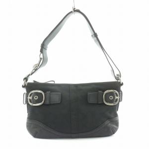 【ヴィンテージ】コーチ　2wayショルダーバッグ　トート　シグネチャー　馬車金具 ショルダーバッグ トートバッグ 2WAY シグネチャー レザー ロゴ