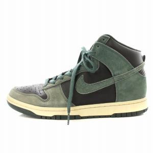 DUNK HIGH RETRO PRM BLACK AND DEEP GREEN