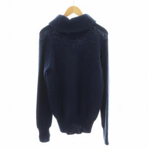 visvim スタージス プルオーバー STURGIS PULLOVER ニット セーター 長袖 ウール 3 紺 ネイビー