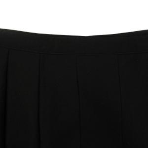 Tao ラップスカート 巻き プリーツ マキシ ロング ウール S 黒 ブラック /BB