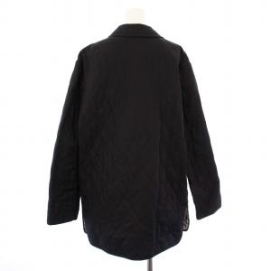 BURBERRY LONDON キルティングコート 中綿 アウター 裏地ノバチェック 黒 ブラック /KH