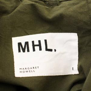 MHL. コットンギャザースカート 595-8132502 ひざ下 スカート 1 カーキ /G