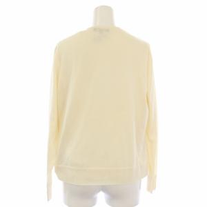 DAKS アンサンブル カーディガン ニット セーター 花柄 長袖 38 アイボリー /TK