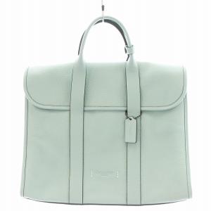 ゴッサム ポートフォリオ ビジネスバッグ ブリーフケース ハンドバッグ レザー 水色 ライトブルー C5318