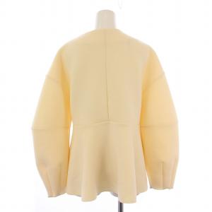 Adam et Rope' 24AW ミックスボタンペプラムカーディガン 長袖 Vネック F ベージュ GAK24210 /BM