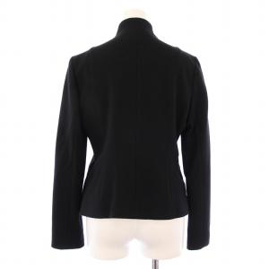 VIVIENNE TAM セットアップ スタンドカラージャケット アウター 総裏地 刺繍 タイトスカート ひざ丈 スリット ウール