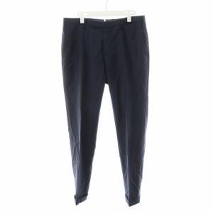 SUPER 100'S SLIM FIT パンツ スラックス ウール 48 M グレー