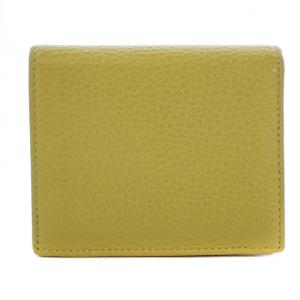 IACUCCI マルチ ウォレット 財布 二つ折り レザー 黄 /BM