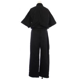 STUNNING LURE トレンチオールインワン ナイロン スラックスパンツ 半袖 レギュラーカラー ベルト 0 黒 ブラック 112780102300