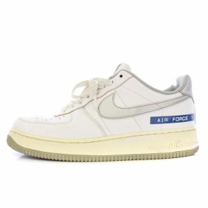 AIR FORCE 1 LOW LABEL MAKER スニーカー US9 ホワイト シルバー
