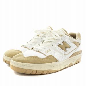 New Balance BB550NEC スニーカー 27.0cm ベージュ ホワイト