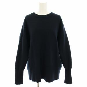 23AW ニット セーター クルーネック 長袖 F 紺 ネイビー LDZ1032305A0003 /YT