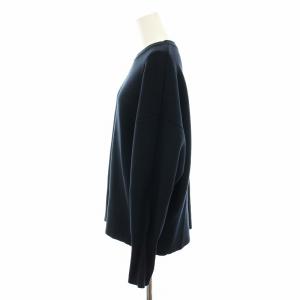 Loungedress GALLARDAGALANTE 23AW ニット セーター クルーネック 長袖 F 紺 ネイビー LDZ1032305A0003 /YT