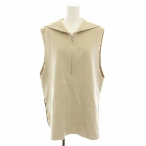 24AW リバーセーラーベスト プルオーバー ハーフジップ タグ付き FREE ベージュ 1621-199-1801