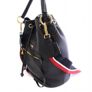 miumiu 2WAY ハンドバッグ 巾着 ブラック