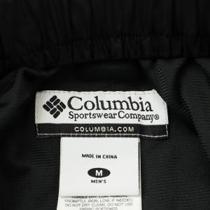 Columbia ジョガーパンツ ロゴ M 黒 ブラック PM8225 /AN31
