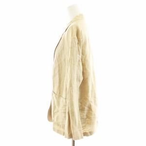 Framework 22SS テーラードジャケット 薄手 麻 リネン 38 ベージュ 22-010-220-6011-2-0
