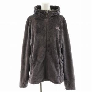 フリースジャケット フード ロゴ M グレー NF0A37NG /AN27