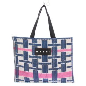 タタミトート ハンドバッグ 編み込み ロゴ マルチカラー /BB