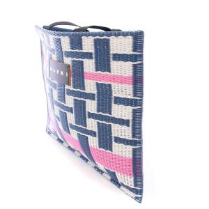 MARNI タタミトート ハンドバッグ 編み込み ロゴ マルチカラー /BB