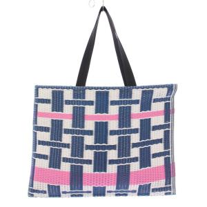 MARNI タタミトート ハンドバッグ 編み込み ロゴ マルチカラー /BB