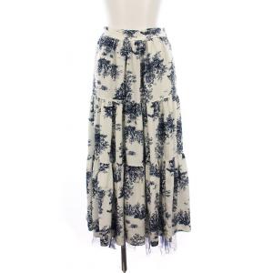 UNDRESSED TULLE DOCKING SKIRT チュール ドッキング スカート フレア ロング