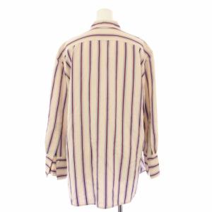 PS Paul Smith 22年製 シャツ 長袖 ストライプ 38 ベージュ BLPSNX0704 /TK